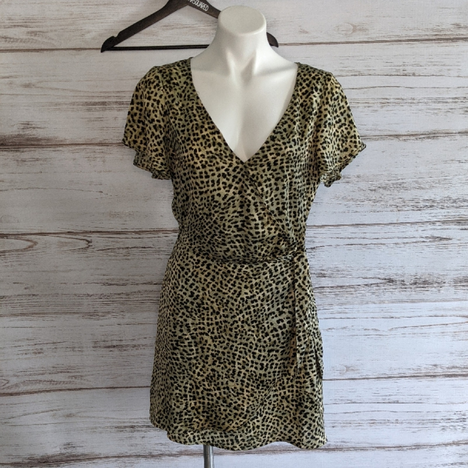 Cashmere And Cupcakes Leopard Print Lenna Dress M